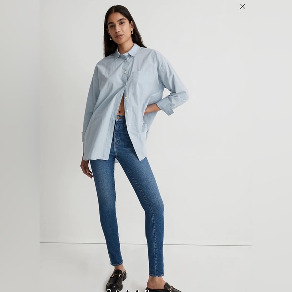 Madewell Denim - Madewell 10" High-Rise Skinny Jeans size 28 stretchy fit